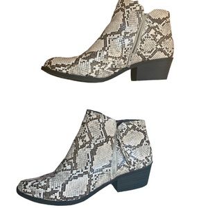 Snakeskin Boots